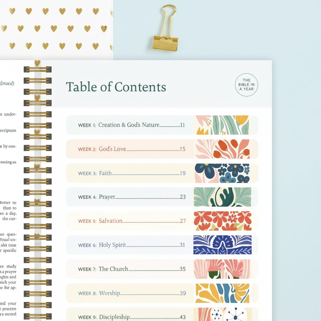 Bible In A Year: 52 Week Study