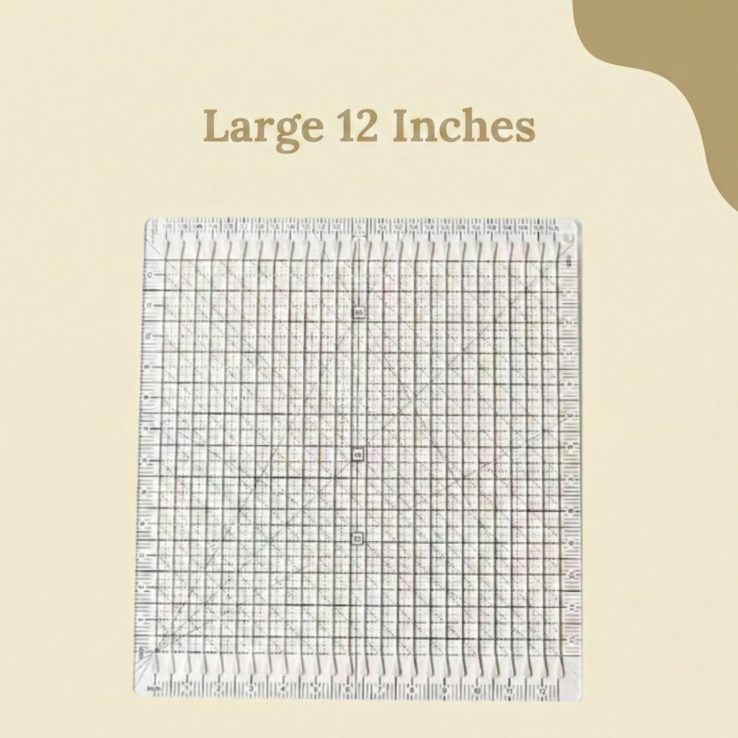 Vynlia SlotMaster™ Precision Quilting Ruler