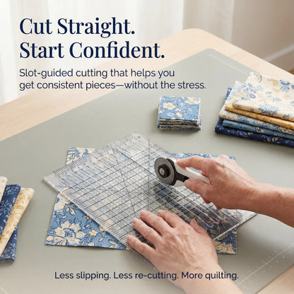 Vynlia SlotMaster™ Precision Quilting Ruler